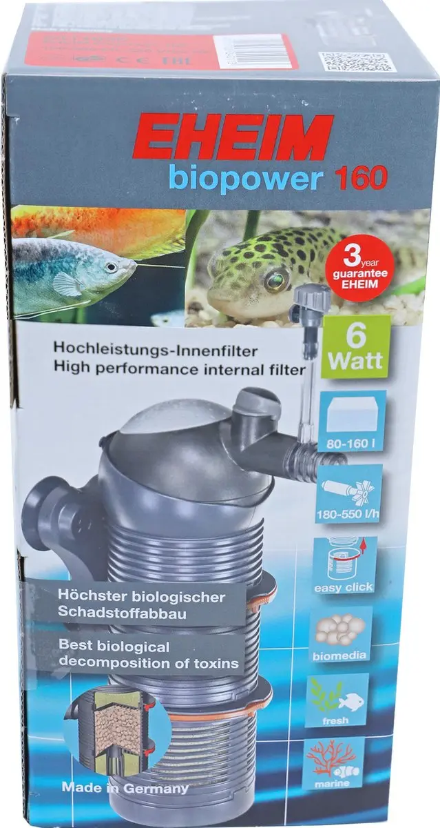 Eheim Biopower 160 Binnenfilter - 550 l/u