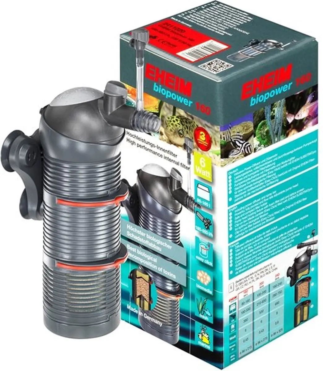 Eheim Biopower 160 Binnenfilter - 550 l/u