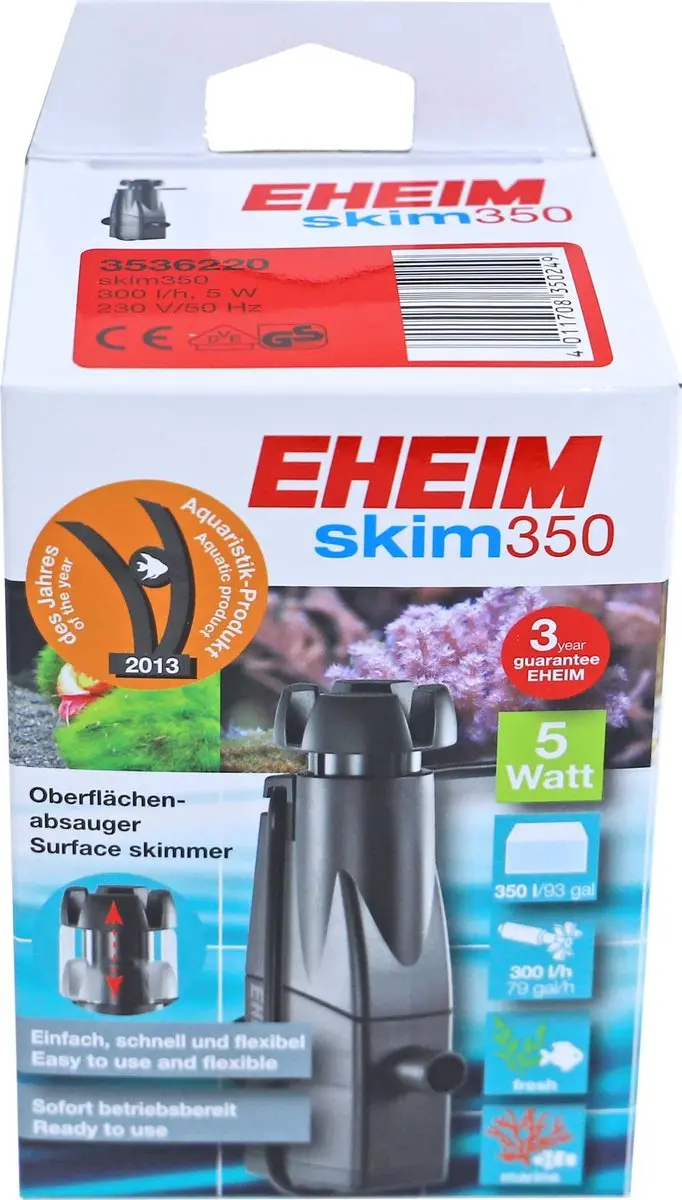 Eheim Skim350 Oppervlakteskimmer - 5W - Blauw - afbeelding 6 van 6
