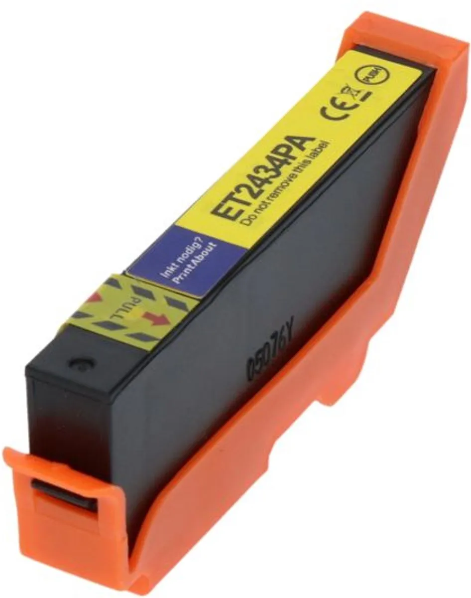 PrintAbout Epson 24XL Geel Hoge capaciteit - 1300 pagina's