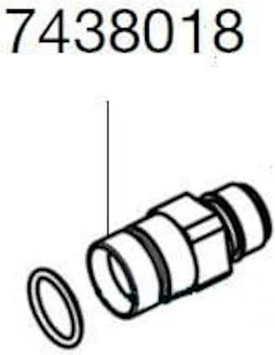 Eheim Adapterpilaar voor 1250/2252