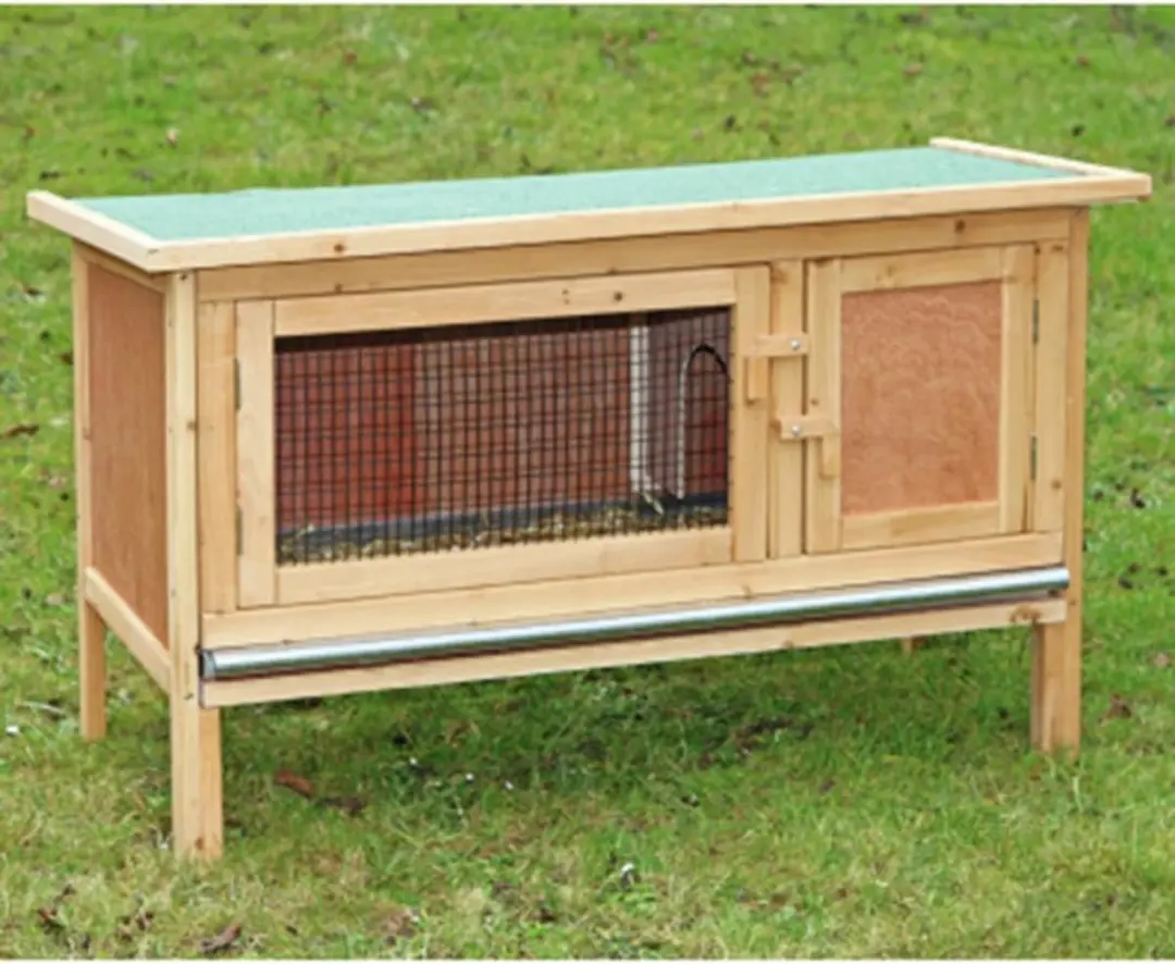 Kerbl Fred Konijnenhok 100x45x62cm - Bruin - afbeelding 6 van 6