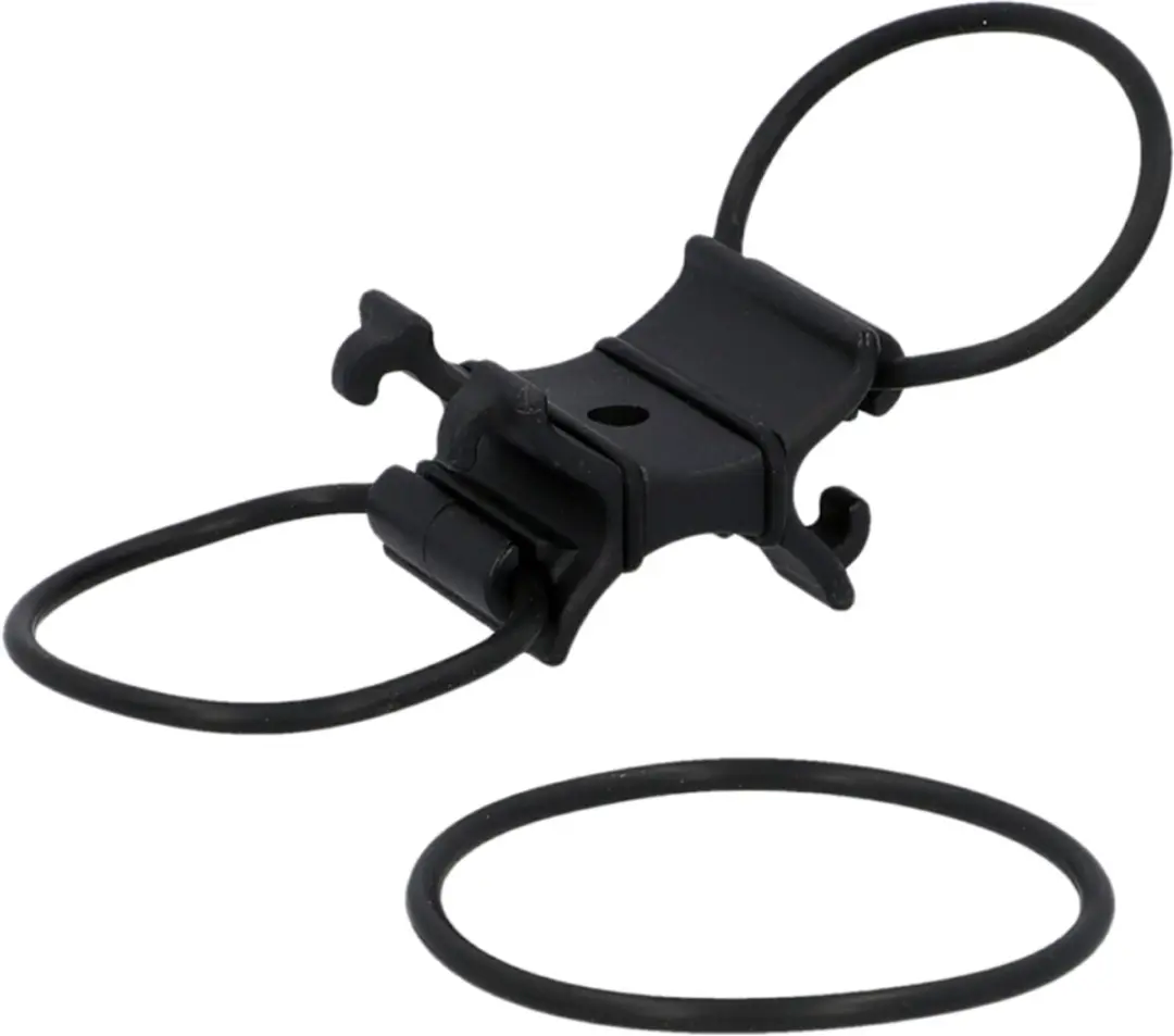 Fischer Universele Fietspomp Houder - Zwart - afbeelding 2 van 2