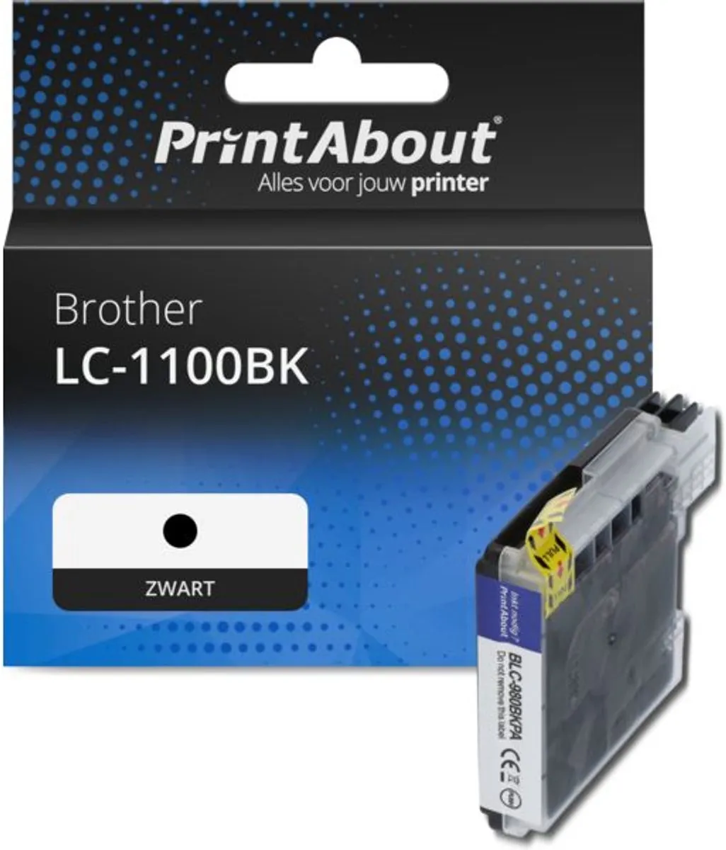 PrintAbout LC-1100BK Inktcartridge
