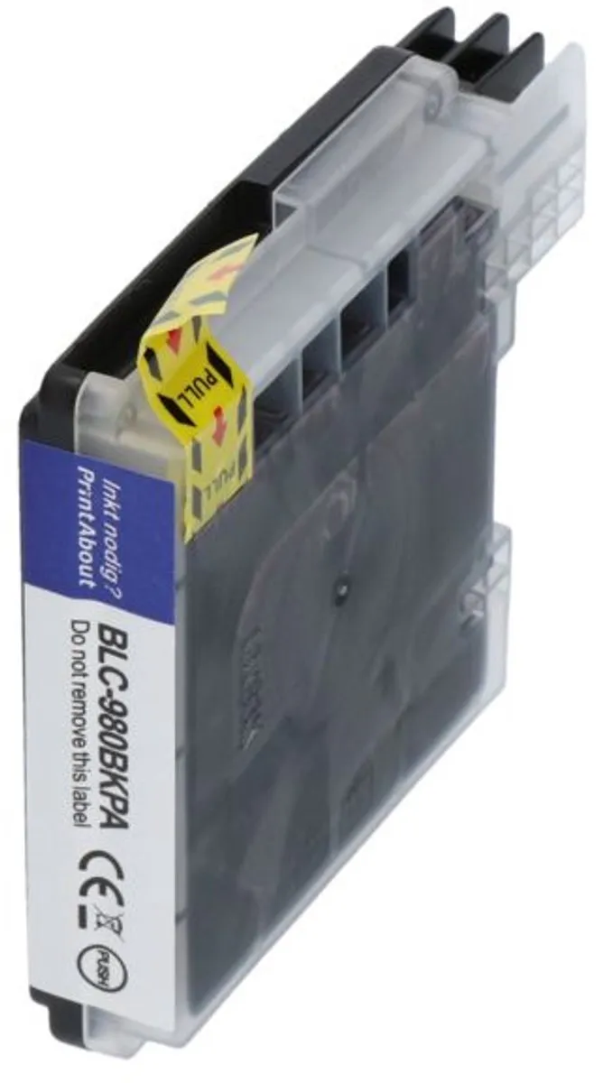 PrintAbout LC-1100BK Inktcartridge - Zwart