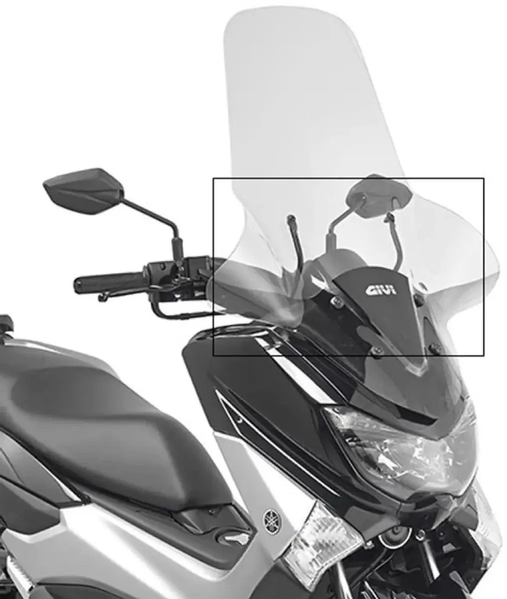 Givi 2123DT Montagekit Yamaha N-max 125/155 - Zwart - afbeelding 2 van 2