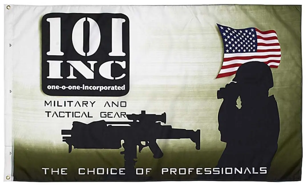 vlag 101 INC. Militair