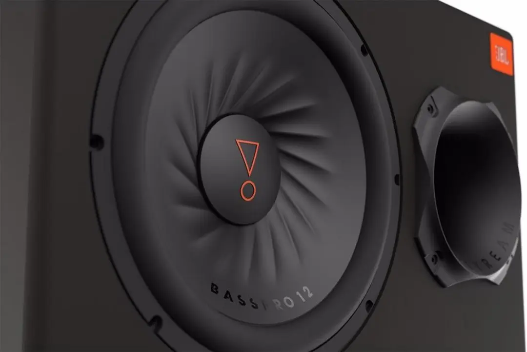 JBL BassPro 12 Actieve Subwoofer 450W - Zwart/Oranje - afbeelding 3 van 6