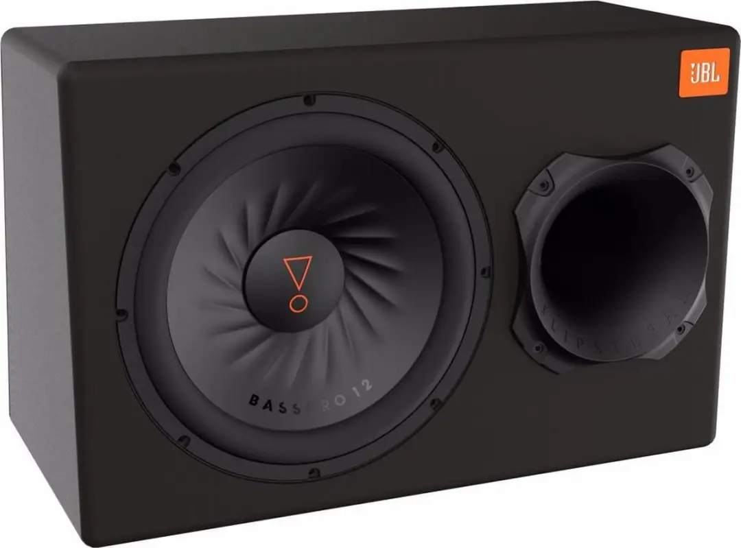 JBL BassPro 12 Actieve Subwoofer 450W - Zwart/Oranje - afbeelding 2 van 6