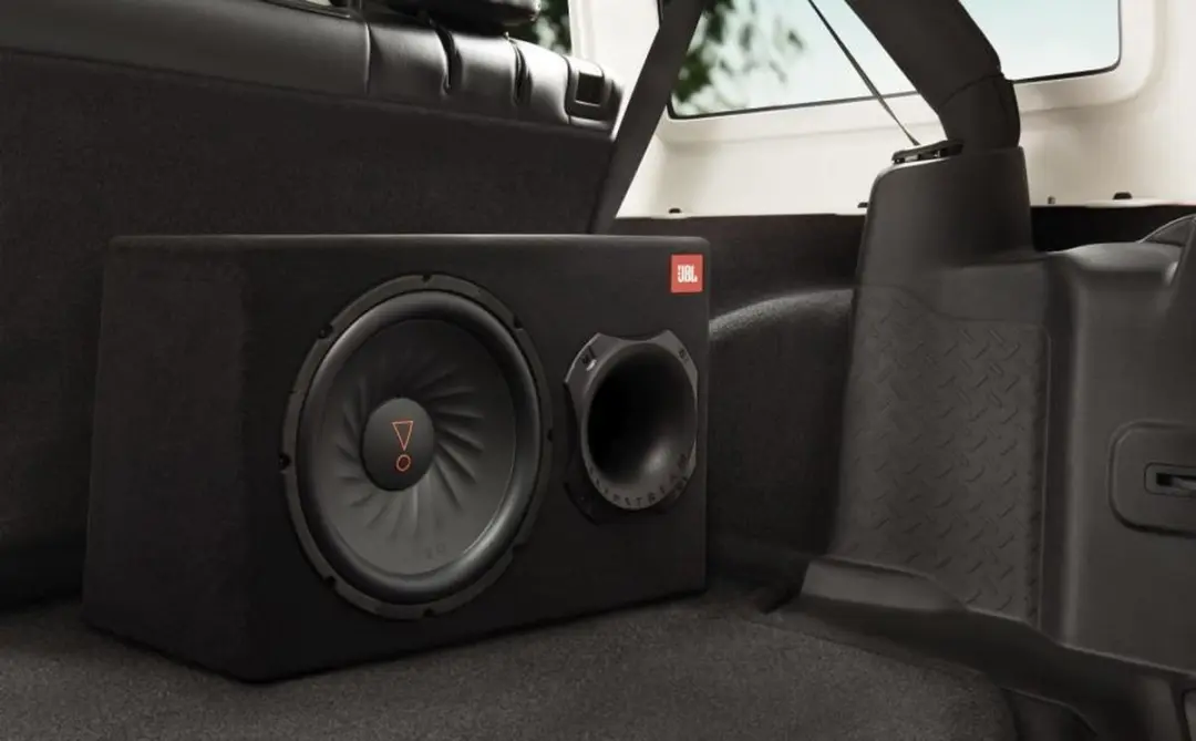 JBL BassPro 12 Actieve Subwoofer 450W - Zwart/Oranje - afbeelding 4 van 6