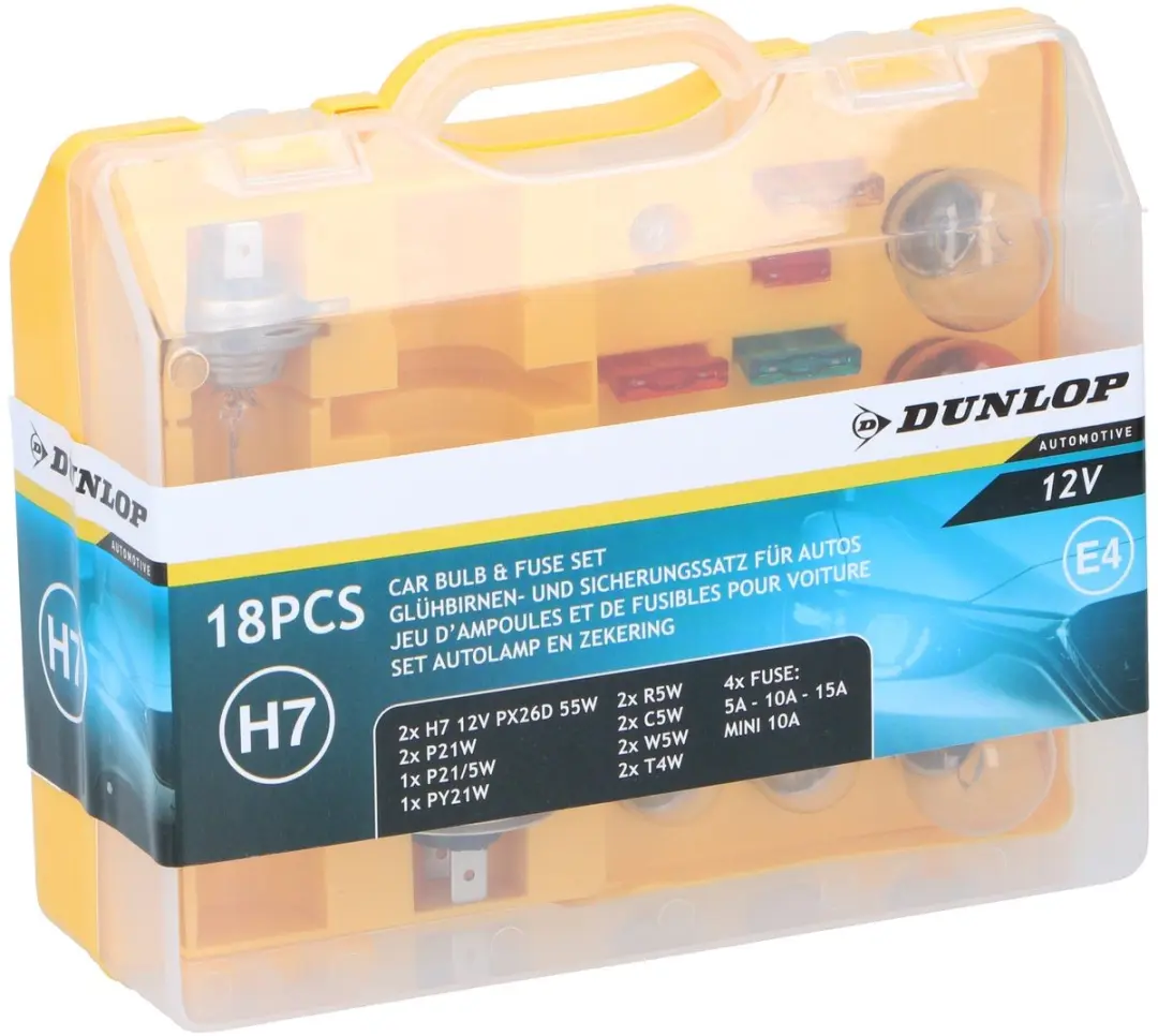 Dunlop Bulb Set 18-delig H7 12V/55W