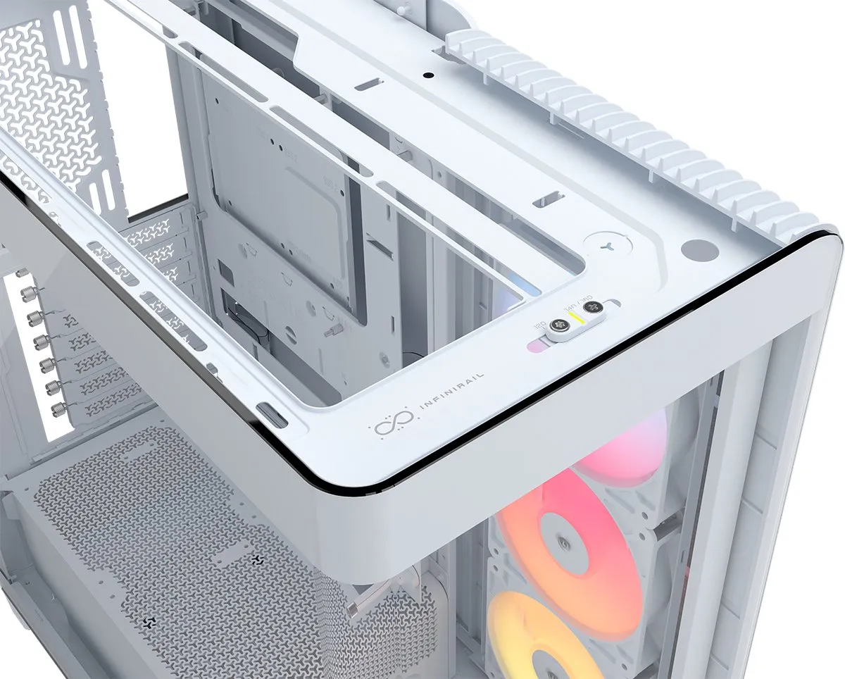 Corsair FRAME 4500X RS-R ARGB Midtower - Wit - 3x 120mm RS120-R