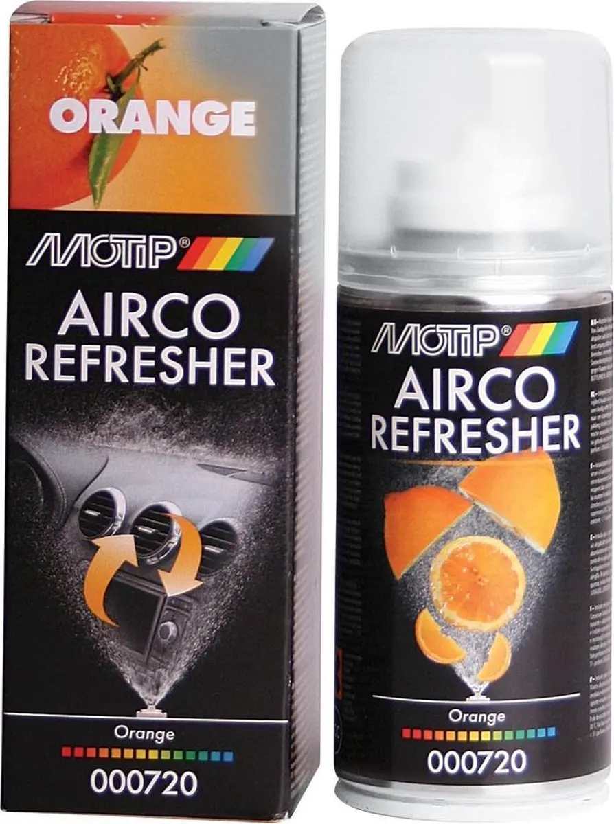 Airco Refresher MOTIP 150ml Orange