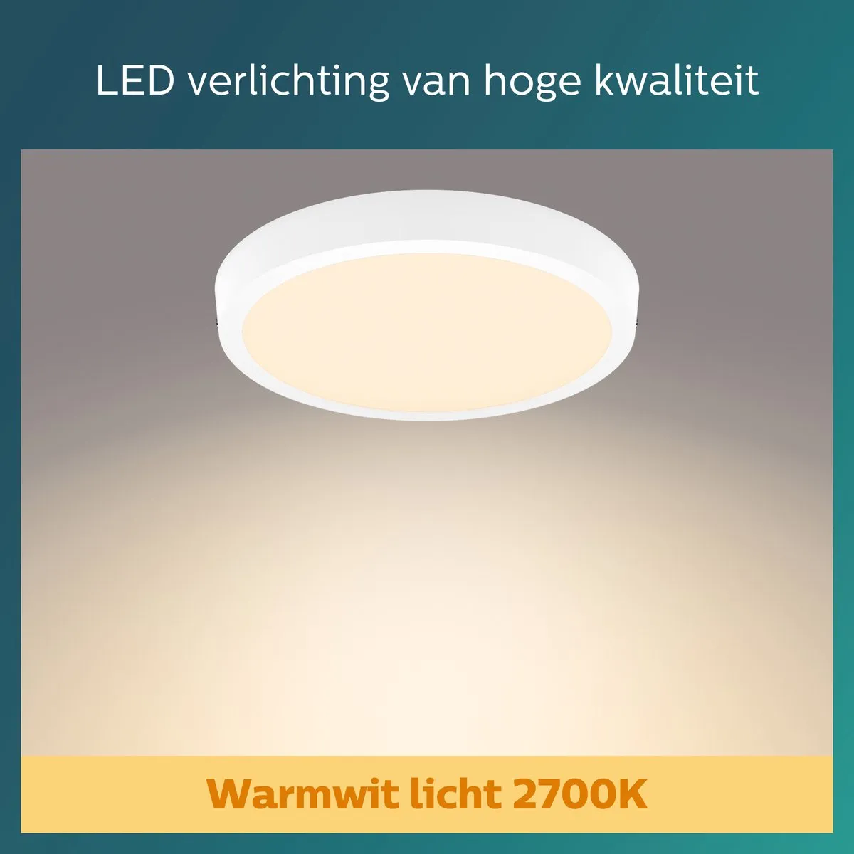 Philips Magneos Plafondlamp 20W - Wit - Ø28,6cm