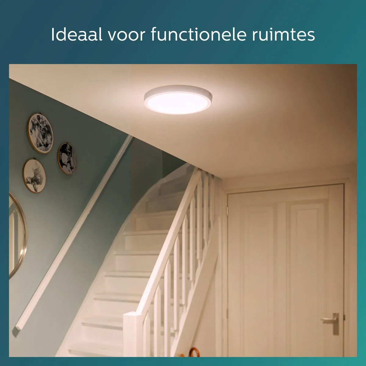Philips Magneos Plafondlamp 20W - Wit - Ø28,6cm - afbeelding 6 van 6
