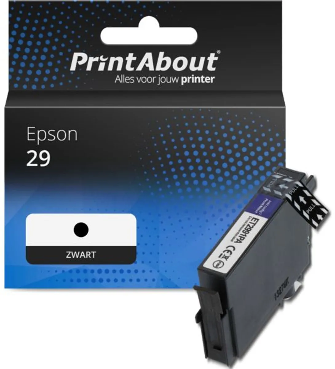 PrintAbout Inktcartridge C13T29814012 Zwart
