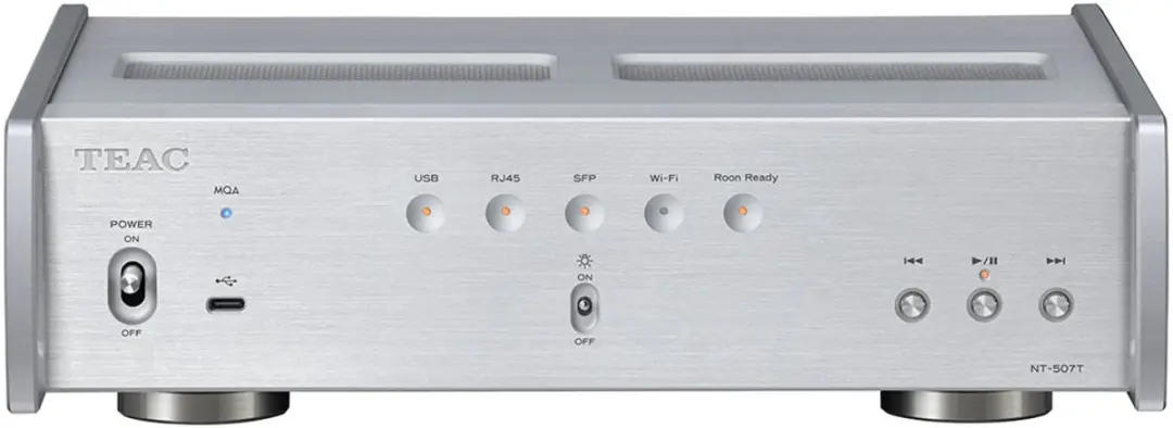 TEAC NT-507T Netwerk audio transport, Zilver