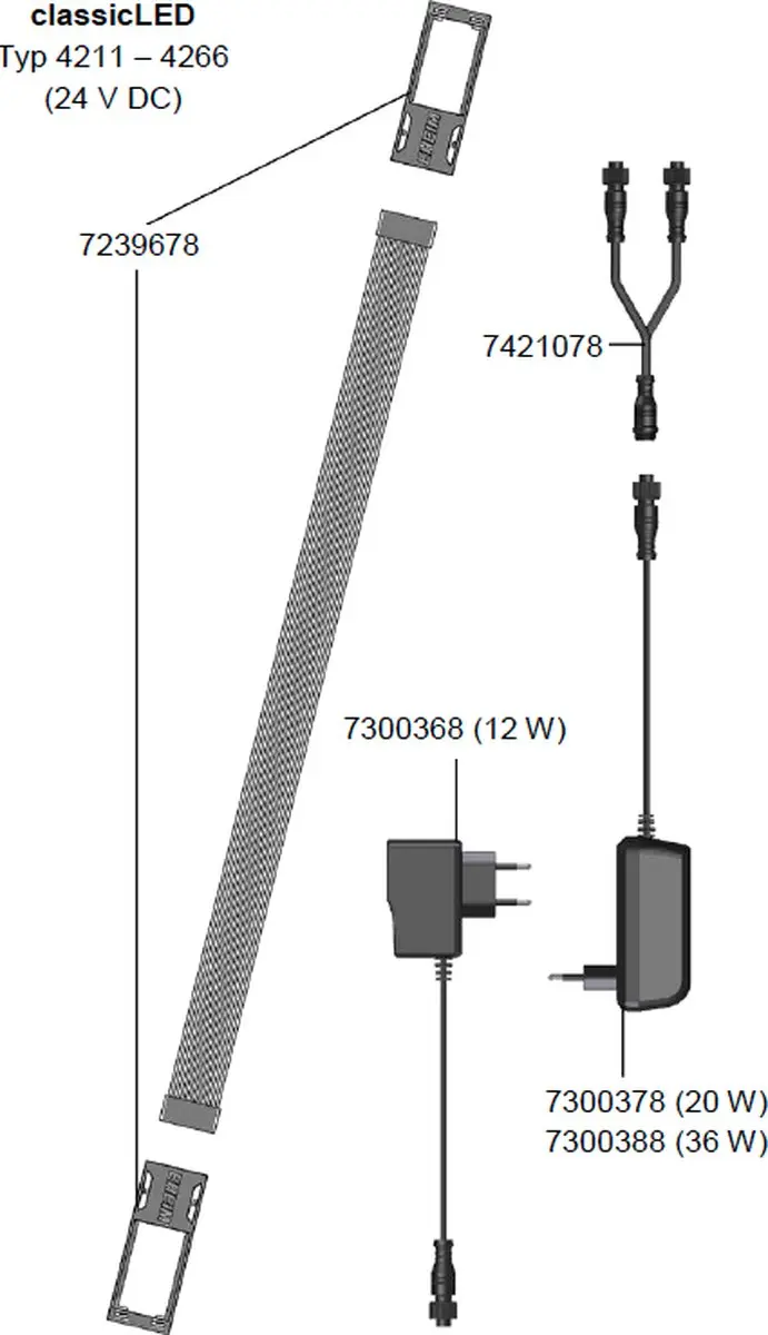 Eheim Classic LED Plants 550mm 7,7W - Universeel