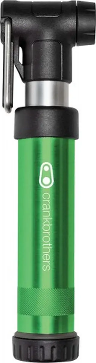 Crankbrothers Gem Aluminium Handpomp - 131g - Groen - afbeelding 6 van 6