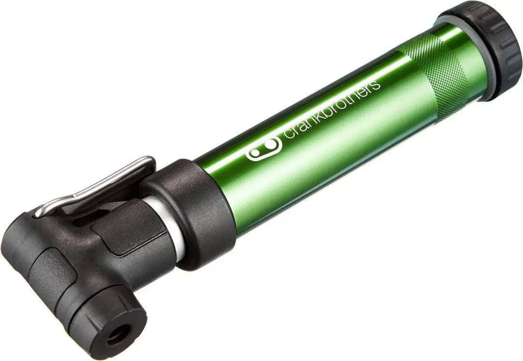 Crankbrothers Gem Aluminium Handpomp - 131g - Groen - afbeelding 4 van 6