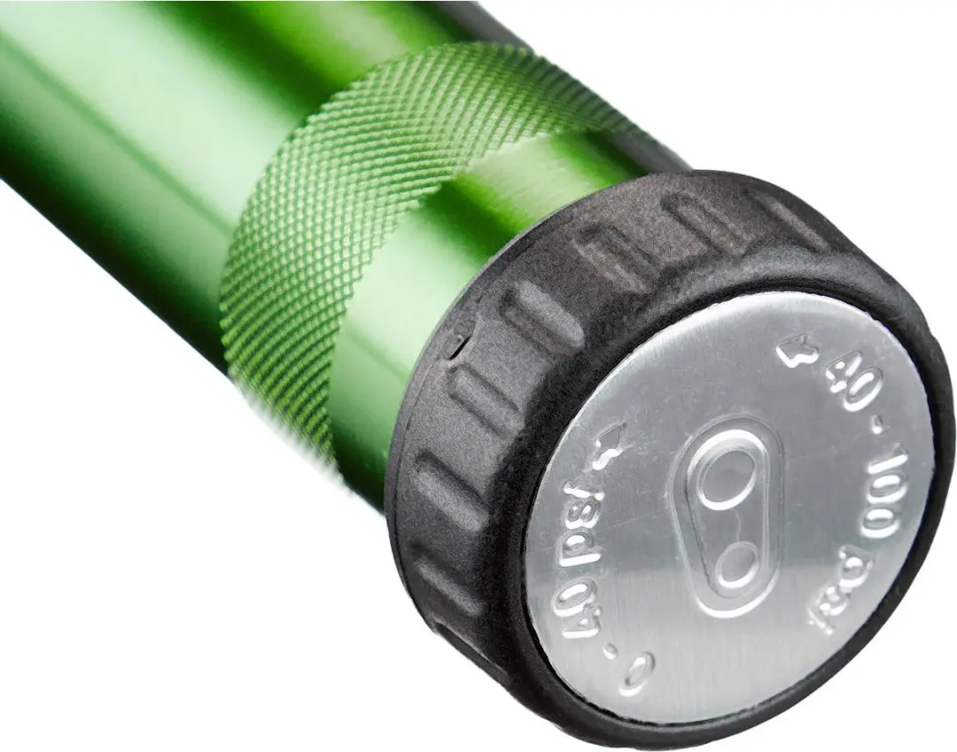 Crankbrothers Gem Aluminium Handpomp - 131g - Groen - afbeelding 5 van 6