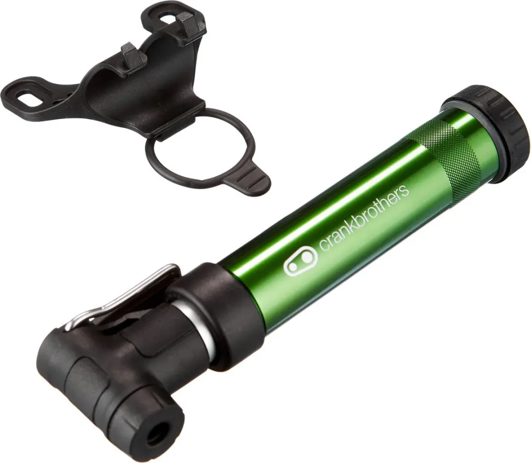 Crankbrothers Gem Aluminium Handpomp - 131g - Groen - afbeelding 2 van 6