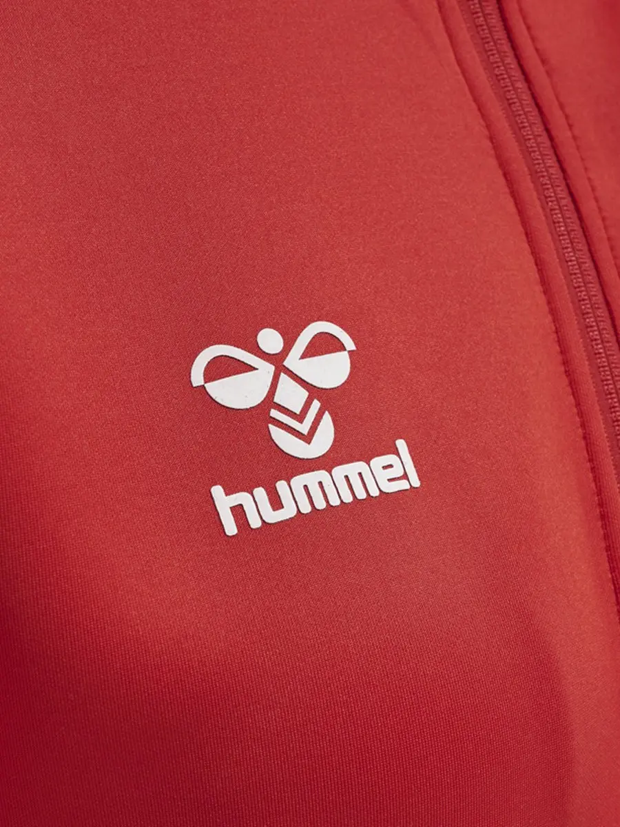 Hummel Hmlcore Xk Poly Zip Sweat - L - True Red - afbeelding 4 van 6