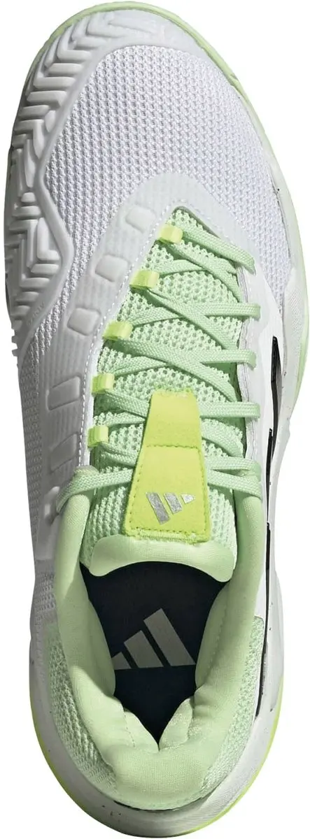 Adidas Barricade Tennisschoenen IG3114 - 44 2/3 - Wit/Zwart/Limegroen - afbeelding 4 van 6