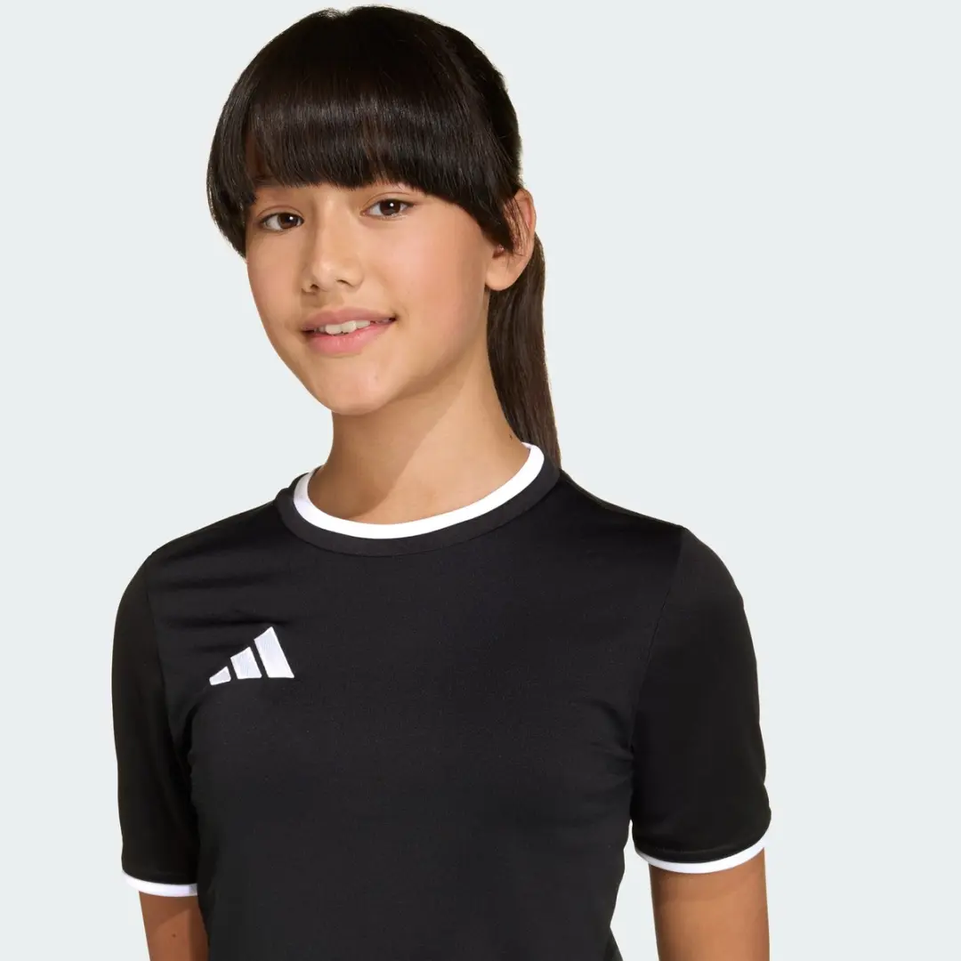 Adidas Entrada26 Voetbalshirt Kids - Zwart - afbeelding 4 van 6
