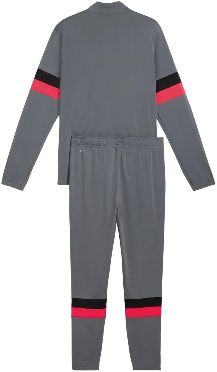 PUMA individualRISE Trainingspak M - Grijs/Zwart/Rood