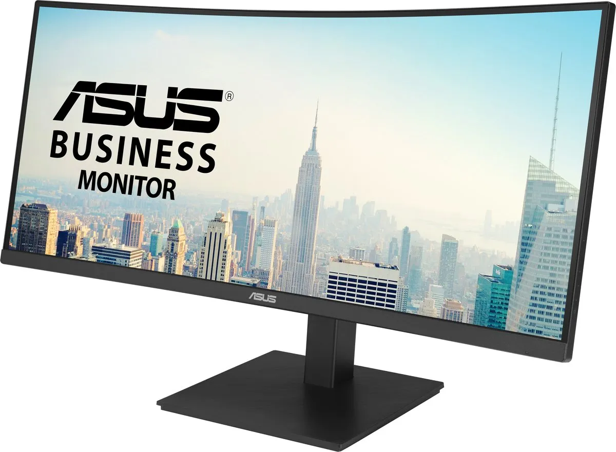 ASUS VA34VCPSR Curved Monitor 34 inch - UWQHD - USB-C 96W