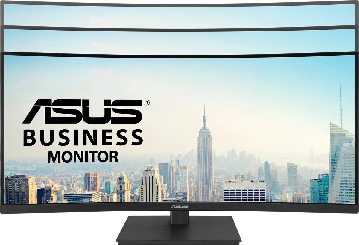 ASUS VA34VCPSR Curved Monitor 34 inch - UWQHD - USB-C 96W
