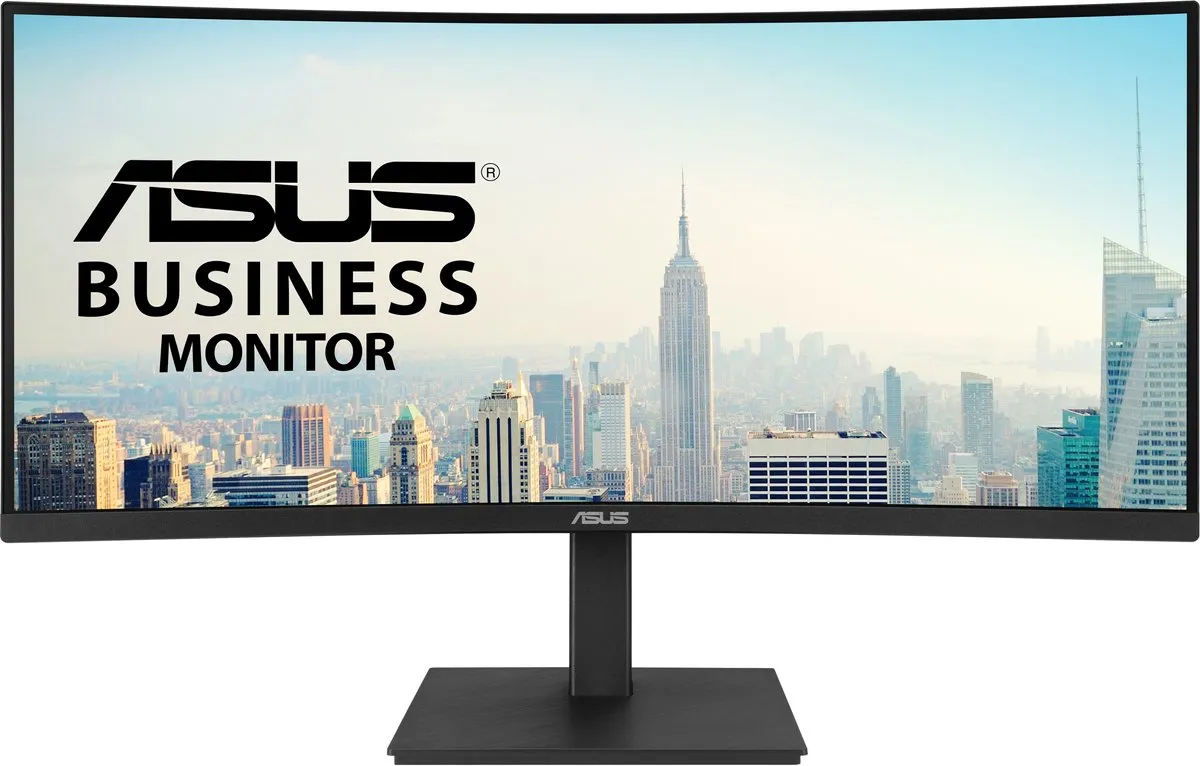 ASUS VA34VCPSR Curved Monitor 34 inch - UWQHD - USB-C 96W