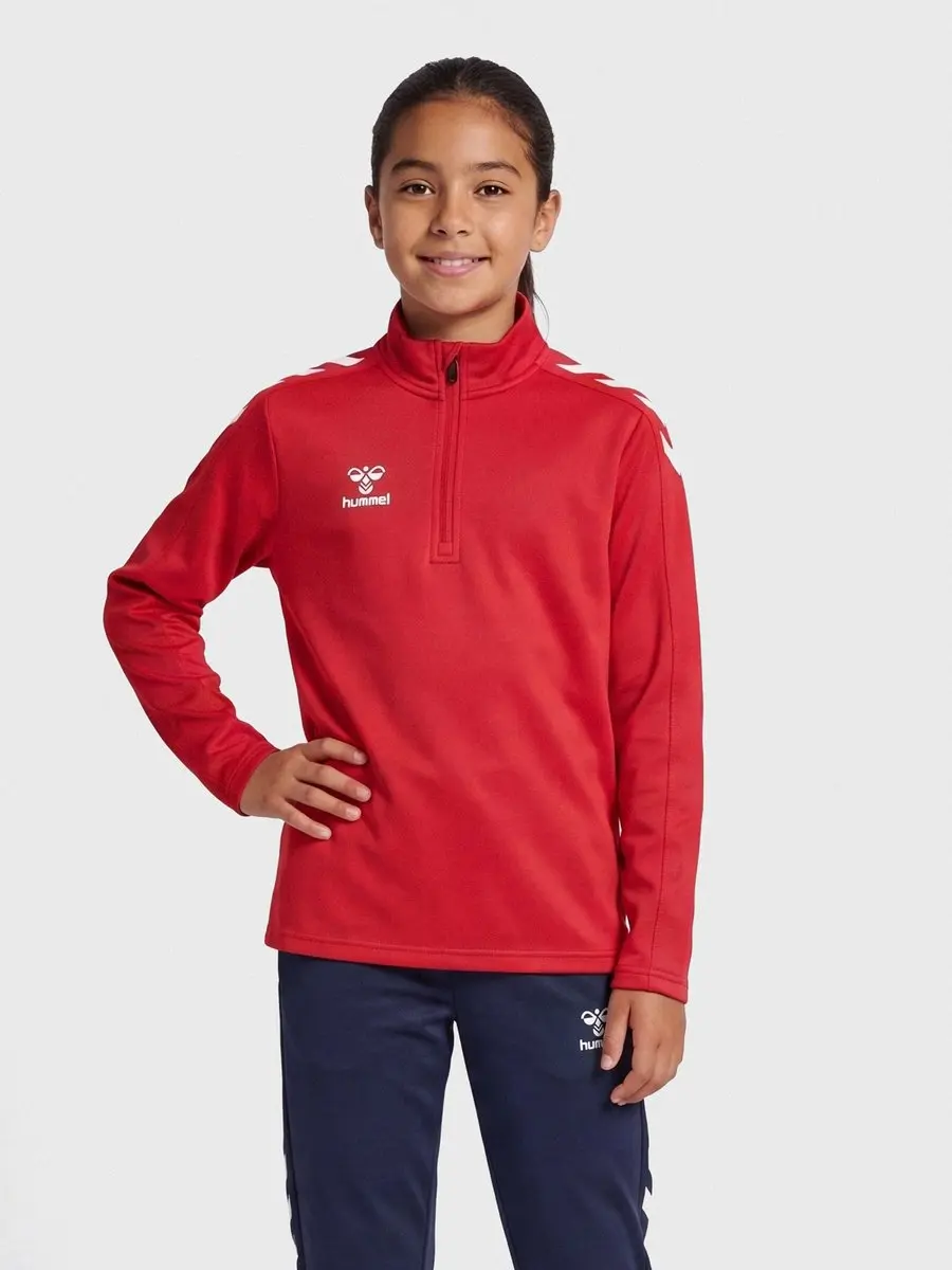 Hummel Hmlcore XK Half Zip Sweat - 164 - True Red - afbeelding 5 van 6