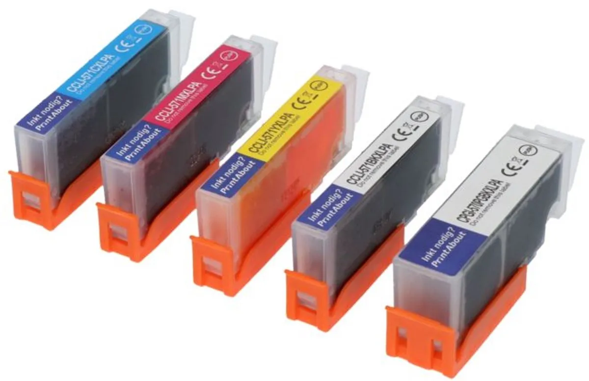 PrintAbout Canon PGI-570/CLI-571 Inktcartridges 5-kleuren - 4.700 pagina's