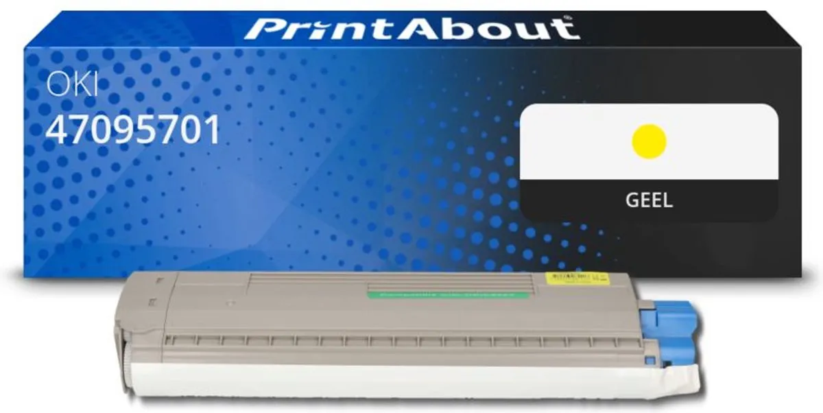 PrintAbout OKI 47095701 Toner Geel