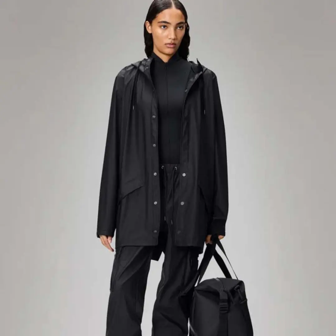 Rains Jacket Black Regenjas - XS