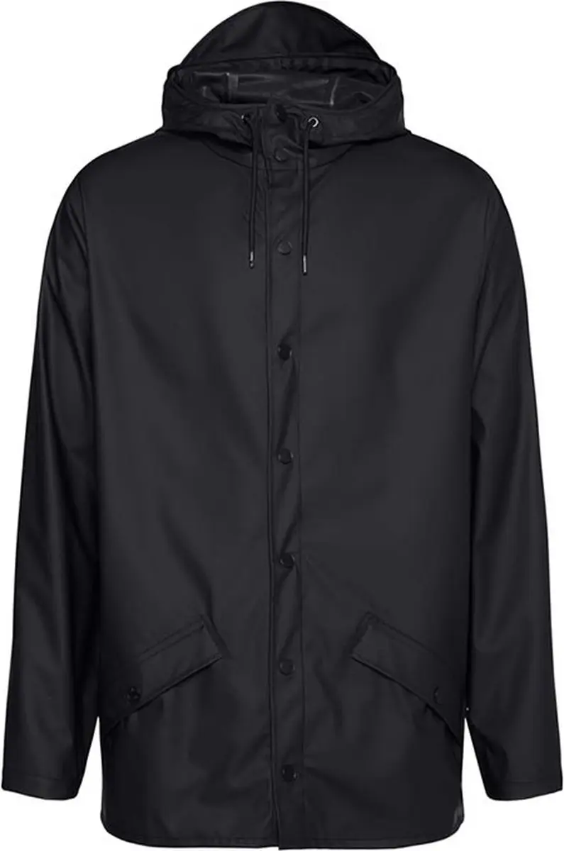 Rains Jacket Black Regenjas