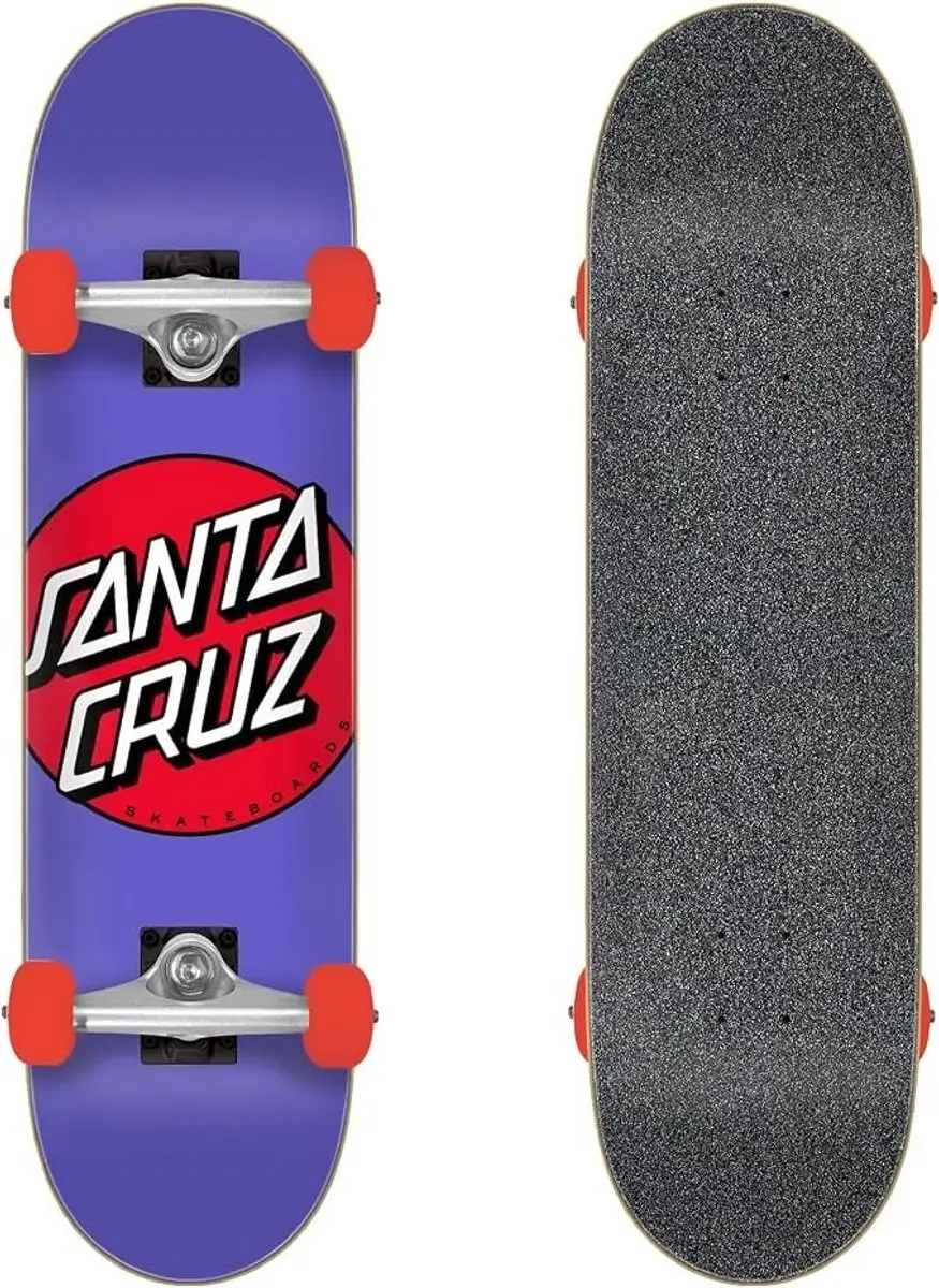 Santa Cruz Spotlight Dot Mini Skateboard - Paars - afbeelding 3 van 3