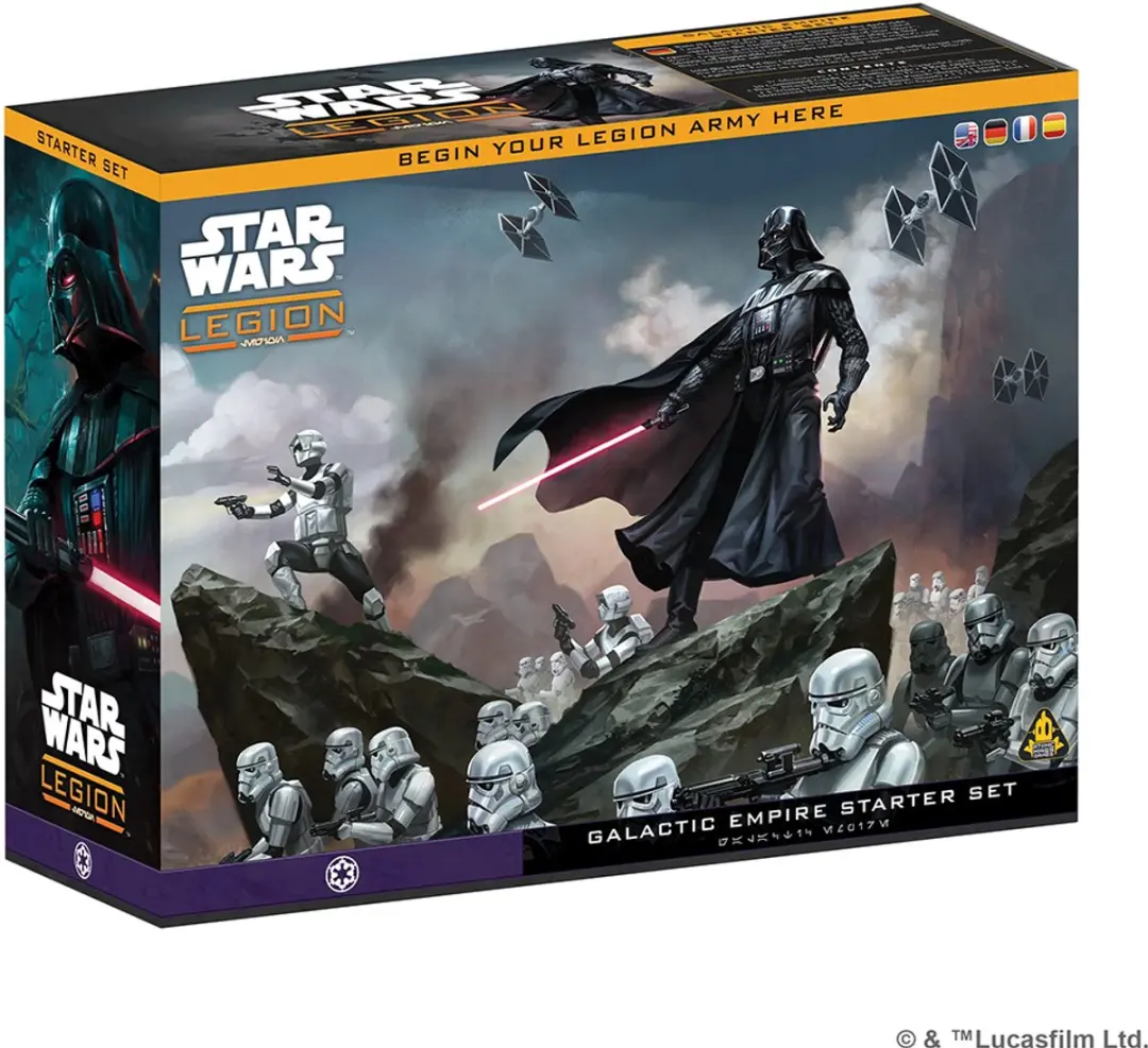 Atomic Mass Games Star Wars Legion Galactic Empire Starter Set AMSWQ02