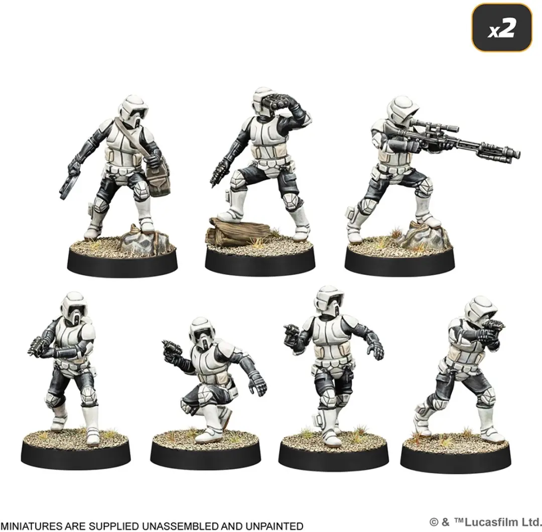 Atomic Mass Games Star Wars Legion Galactic Empire Starter Set AMSWQ02