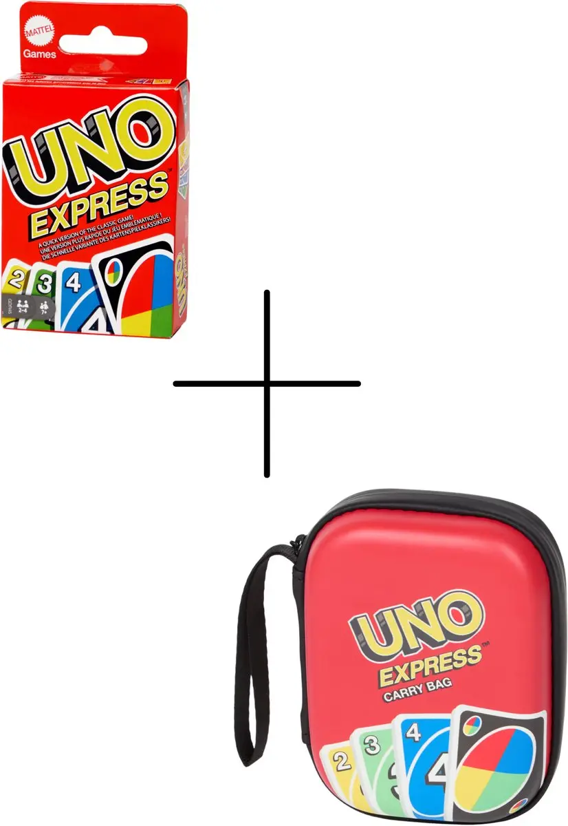 UNO Express Kaartspel + Reisetui