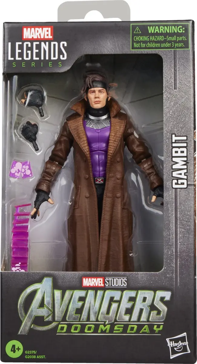 Hasbro Marvel Legends Gambit G23755X0 Actiefiguur 15cm - Paars