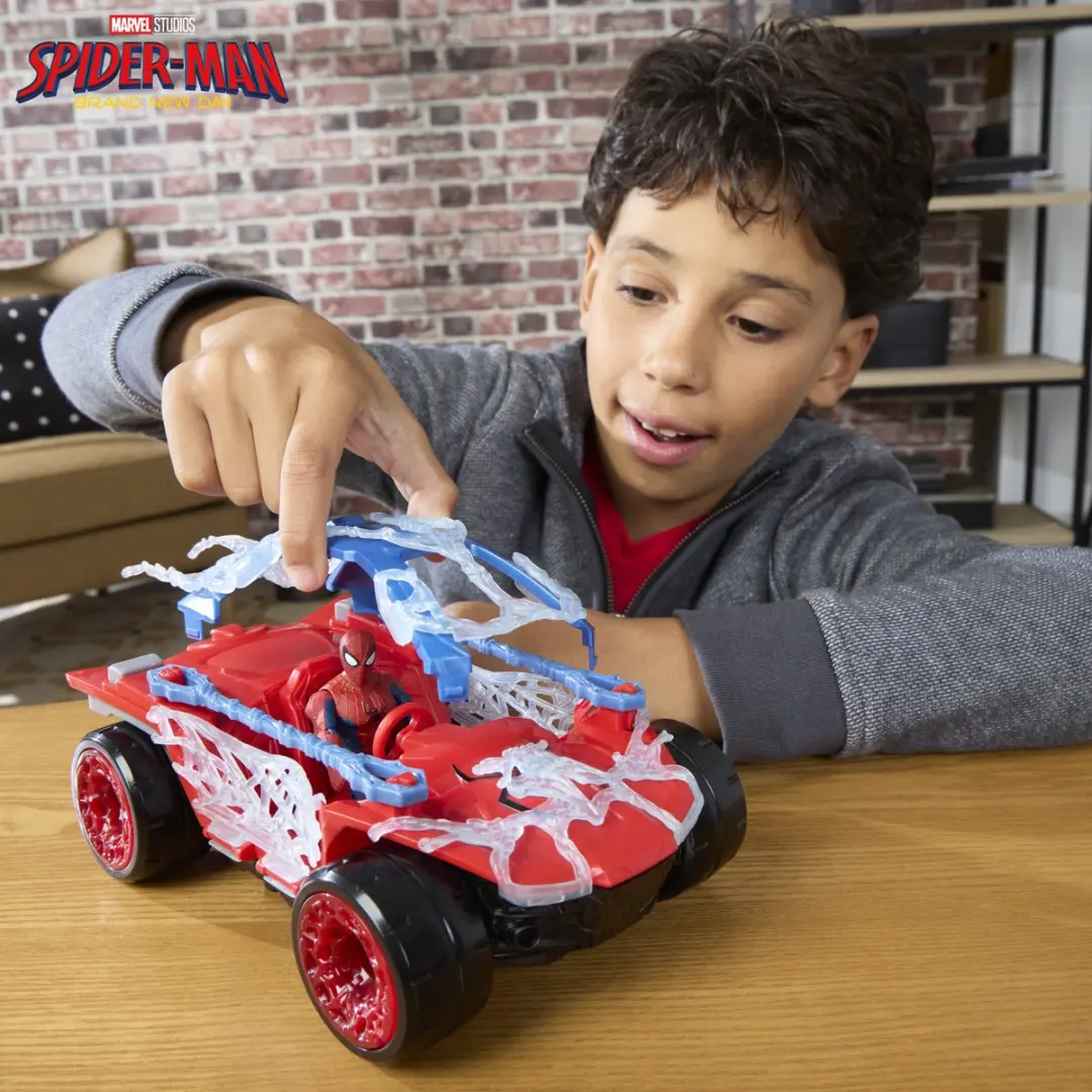 Hasbro Marvel Spider-Man ActionVerse Stretch en Blast Buggy G2445
