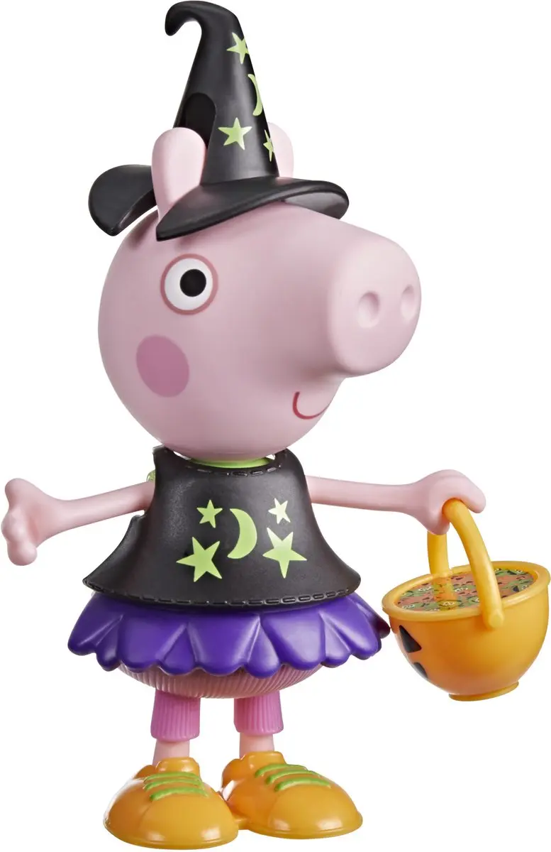 Peppa Pig Halloween Aankleed Speelfiguur 15cm - afbeelding 4 van 6
