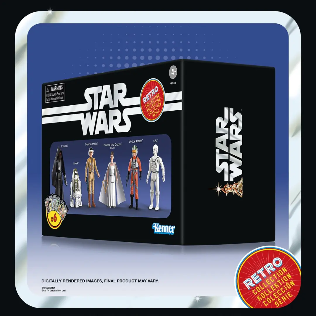 Star Wars Episode IV Retro Collection 6 Figuren - afbeelding 2 van 6