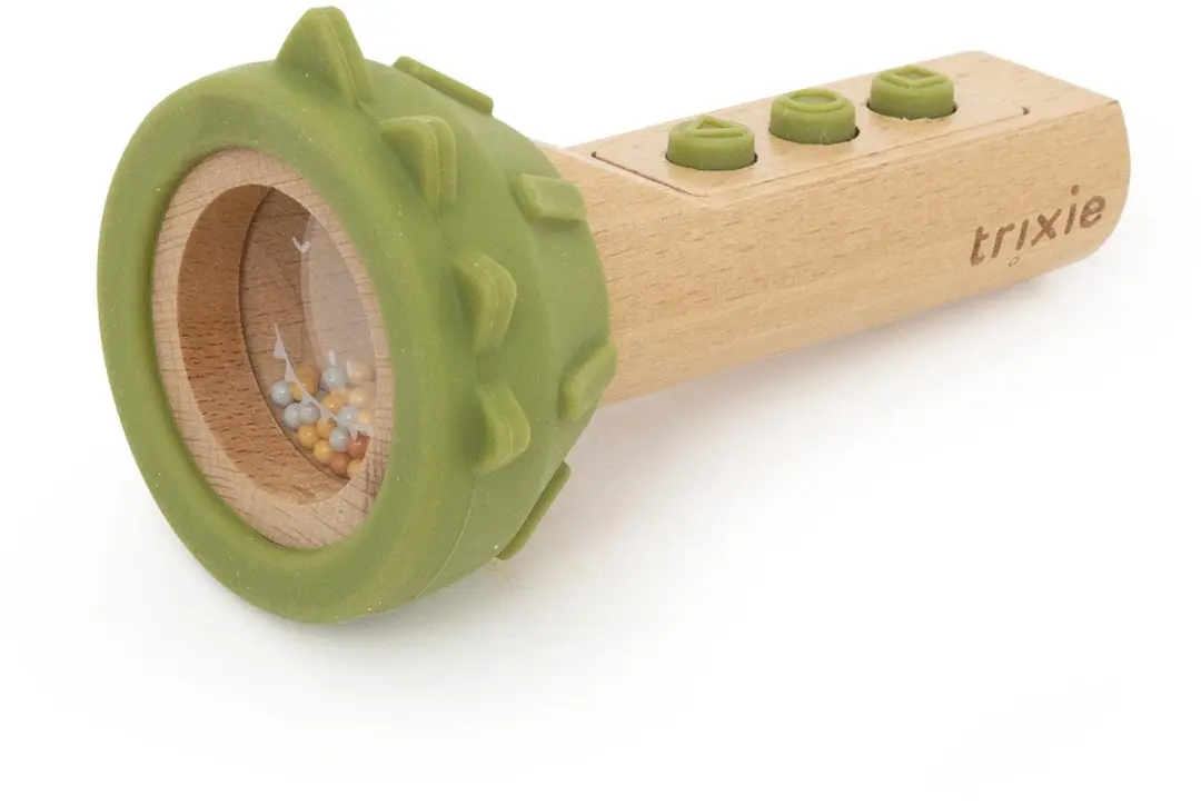 Trixie Houten Zaklamp met Siliconen Mr. Dino