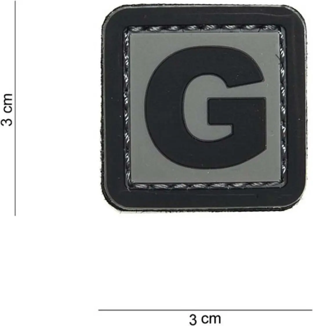 Embleem 3D PVC G