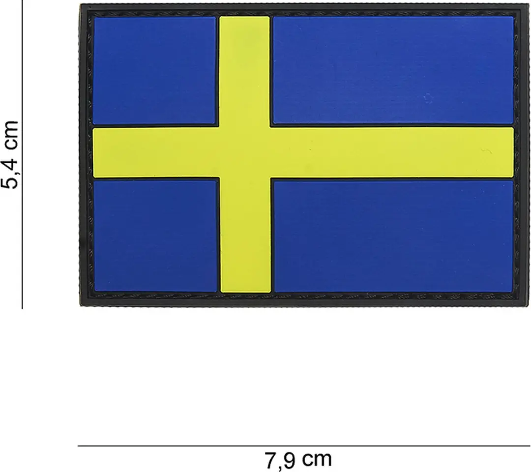 Embleem 3D PVC Zweden