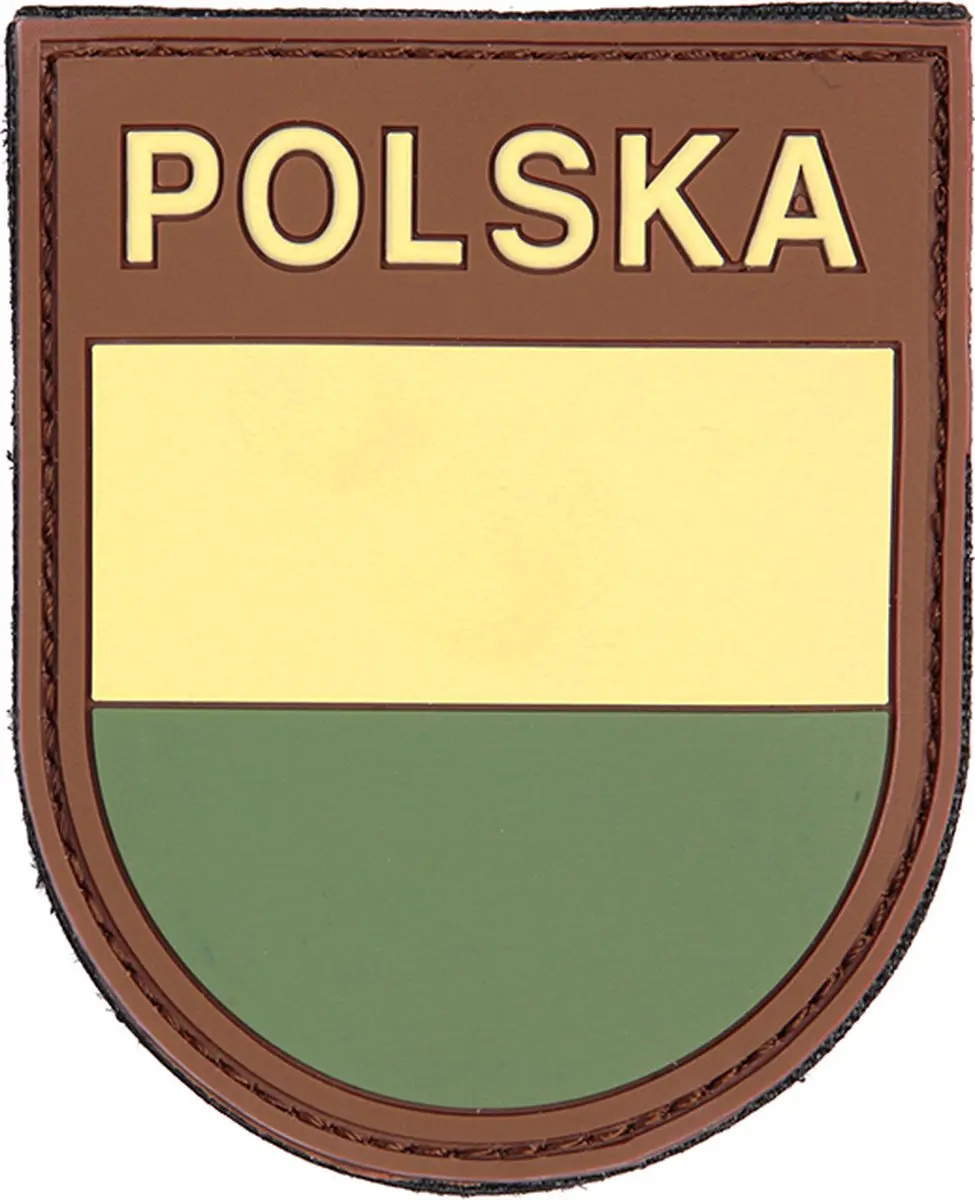 Embleem 3D PVC Polska multi